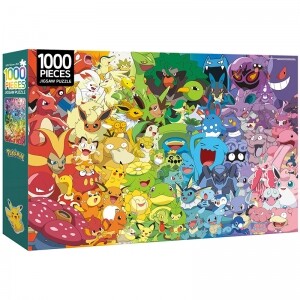 포켓몬스터 직소 퍼즐 1000 컬러풀 포켓몬